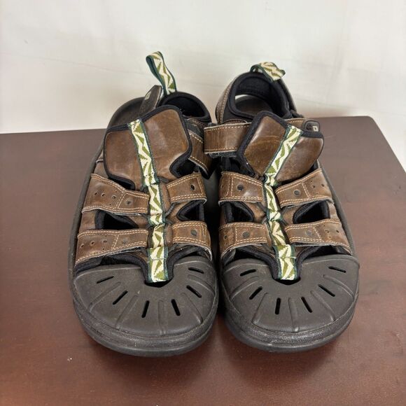 Footjoy Brown Leather Spike Sandals Men\'s 9 main image 6
